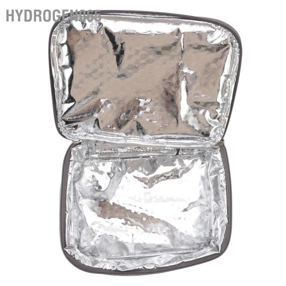 Hydrogen065 Lò nướng di động Hệ thống sưởi USB Dễ dàng làm sạch Chất liệu vải Oxford Hộp cơm hâm nóng cho phòng tập thể dục du lịch văn