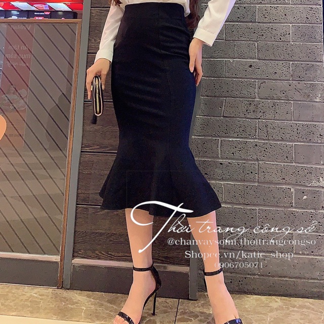 Chân Váy Công Sở Đuôi Cá Dài MSCV120 | BigBuy360 - bigbuy360.vn