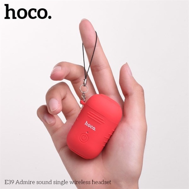 ✅Giảm giá✅Tai nghe bluetooth 1 bên tai Hoco E39L/E39R V5.0 tặng kèm Case kiểu dáng airpods