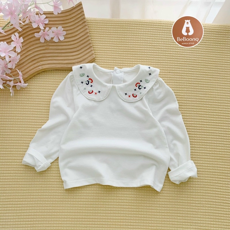 Áo thun coton bé gái chất lì đẹp sz 80-130