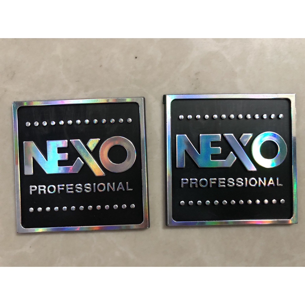 Tem Dán Thùng Loa NEXO ( 1 bộ 25k)