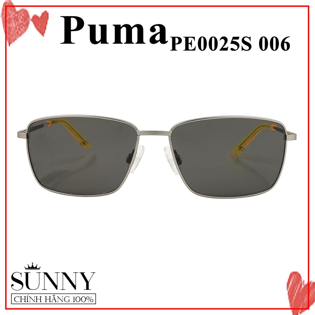 Kính mát nam nữ chính hãng Puma PE0025S màu sắc thời trang, thiết kế dễ đeo bảo vệ mắt