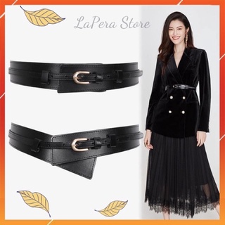 Thắt lưng ghim, phối áo dạ, vest, thắt lưng có thể tháo rời