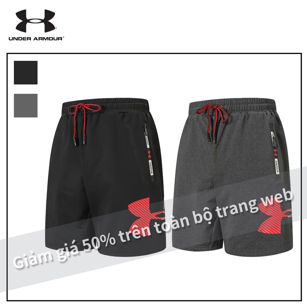 UA Under Armour nam thể thao bóng rổ đào tạo thể dục quần đùi thoáng khí khô nhanh