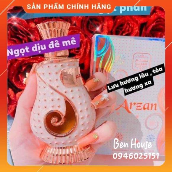 Tinh Dầu Nước Hoa Dubai Arzan Naseem Nội Địa Chính Hãng Cao Cấp Cho Nữ Unisex Mùi Thơm Bán Chạy Nhất TP HC | BigBuy360 - bigbuy360.vn