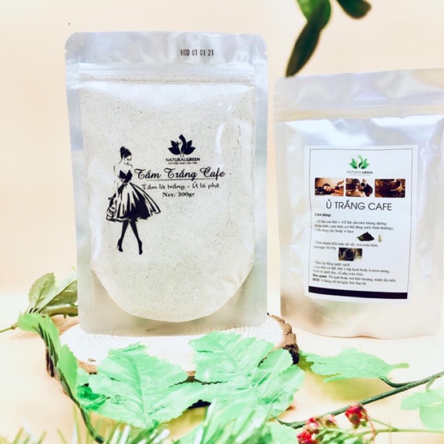 (Không bắt nắng) ủ trắng cafe 300g