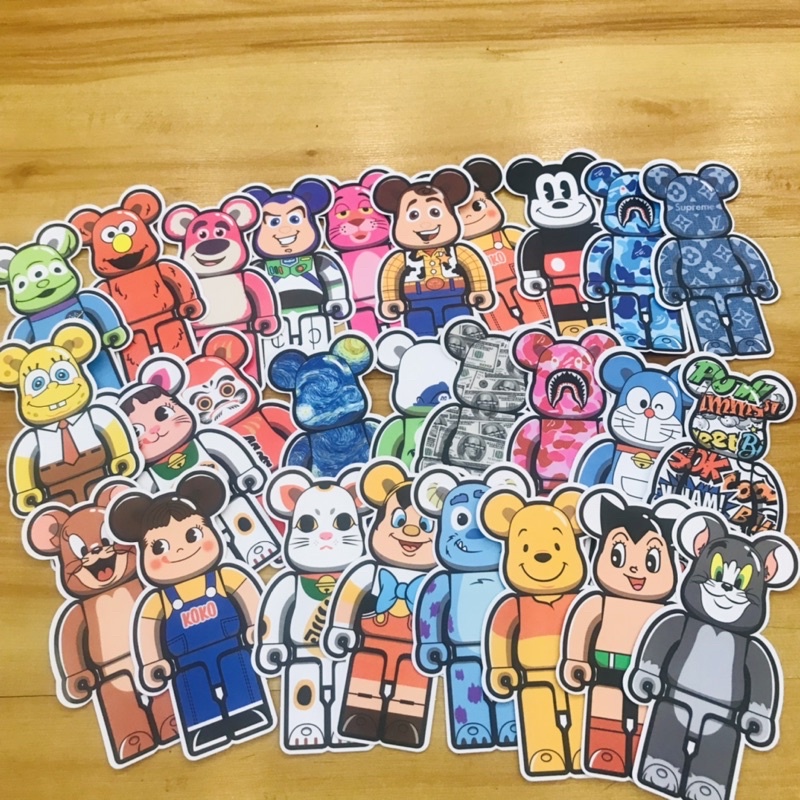 Bộ 27 sticker dán trang trí hình hoạt hình không thấm nước