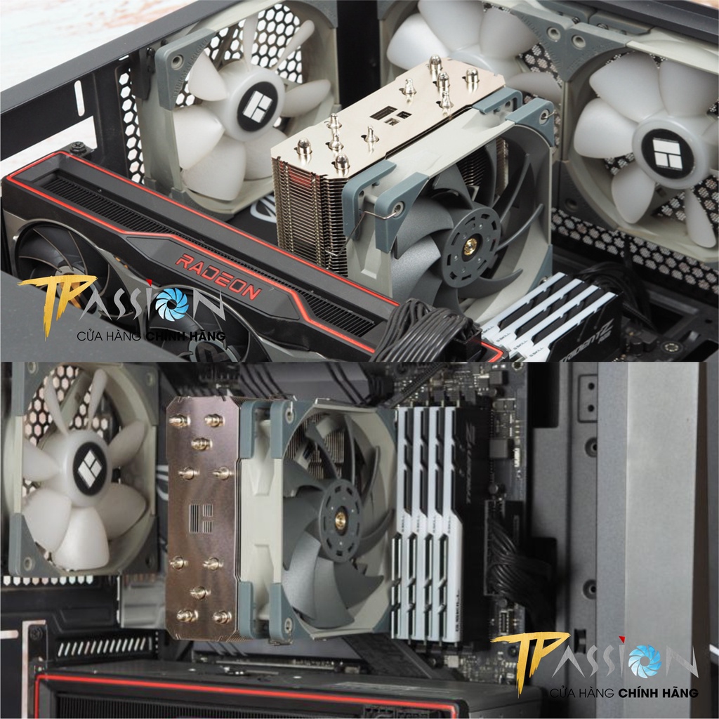 [Mã ELHAMS5 giảm 6% đơn 300K] Tản nhiệt khí CPU Thermalright TA 120 EX BLACK WHITE - Chính hãng, TA120