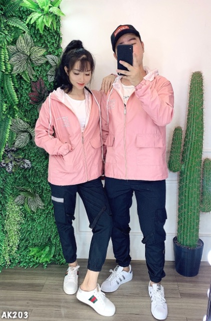 🎆𝐃𝐮̀ 𝟐 𝐋𝐨̛́𝐩🎆 203 Áo Khoác Dù Hồng Ho.mie.s (2Lớp) Siêu Đẹp (Video,Hình Thật) | BigBuy360 - bigbuy360.vn