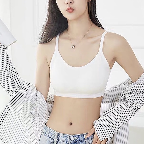 Áo Bra Nữ Áo Lót Nữ Ren Lưng Thêu Hoa Gợi Cảm Sexy RT001 Kèm Mút Ngực Mỏng Nhẹ
