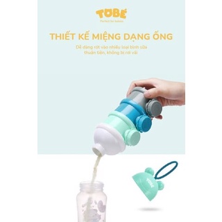 Hộp đựng sữa 3 tầng Ricard chính hãng ToBé thiết kế có quai xách siêu tiện lợi-BaByC