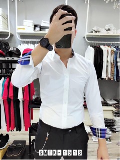 Sơ mi kẻ tay bbr
