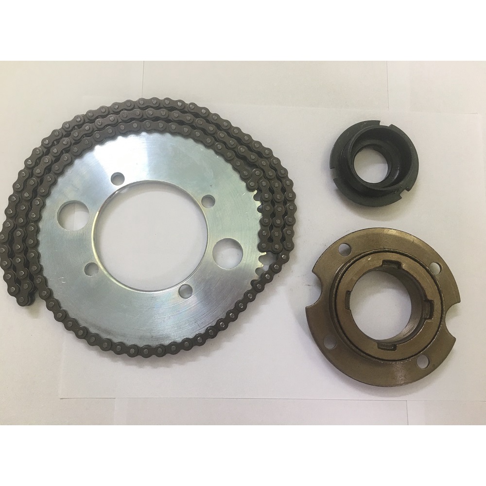 TRỌN BỘ NHÔNG SÊN ĐĨA CHẾ XE ĐẠP SÊN CAM 25H VÀ T8F