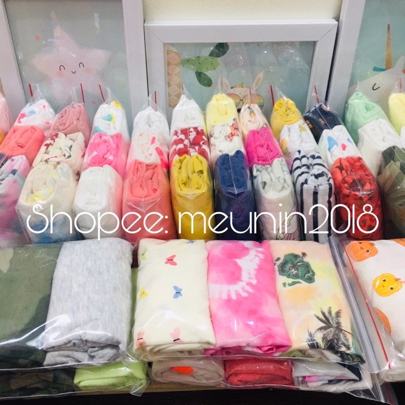 Set 3️⃣ áo thun cotton hè mềm mát NEW B LỖI xuất dư cho bé (size 5y: 16-18kg)