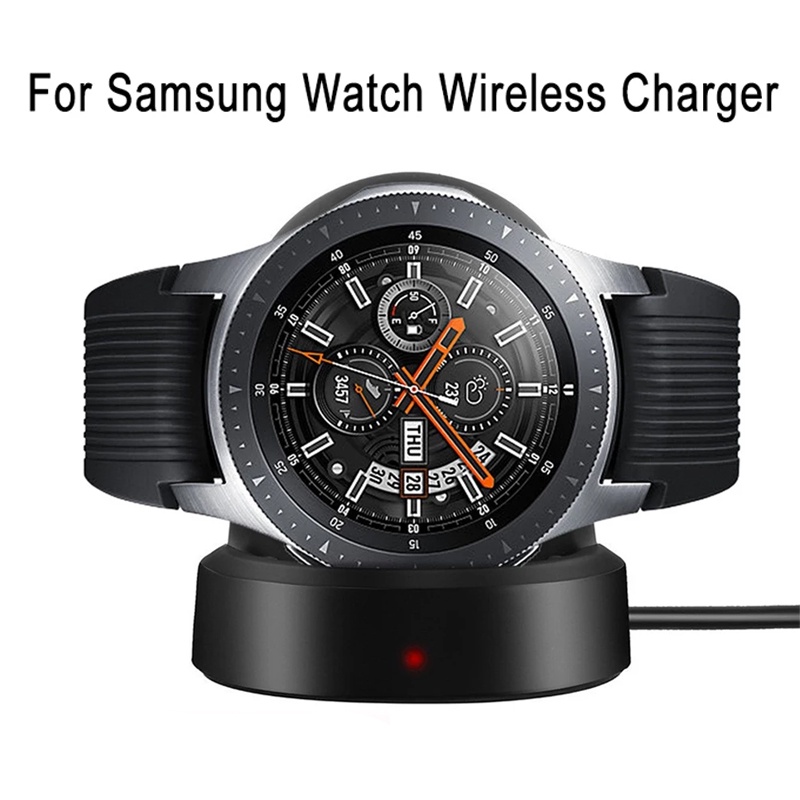 Đế sạc nhanh không dây phụ kiện cao cấp cho đồng hồ Samsung Gear S4/S3/S2 Frontier S2/S3 46Mm/42Mm