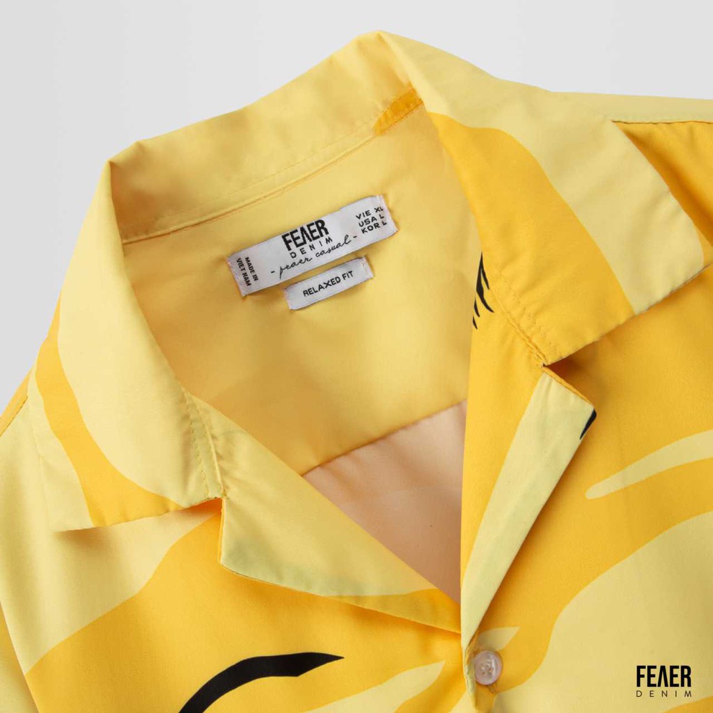 Áo sơ mi nam họa tiết Feaer DENIM chất lụa Beach Vibes | BigBuy360 - bigbuy360.vn