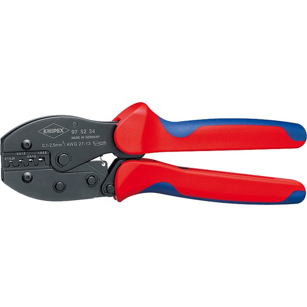 Kìm PreciForce® Bấm Cos Thìa Nối 0.1- 2.5 mm² Knipex 97 52 34