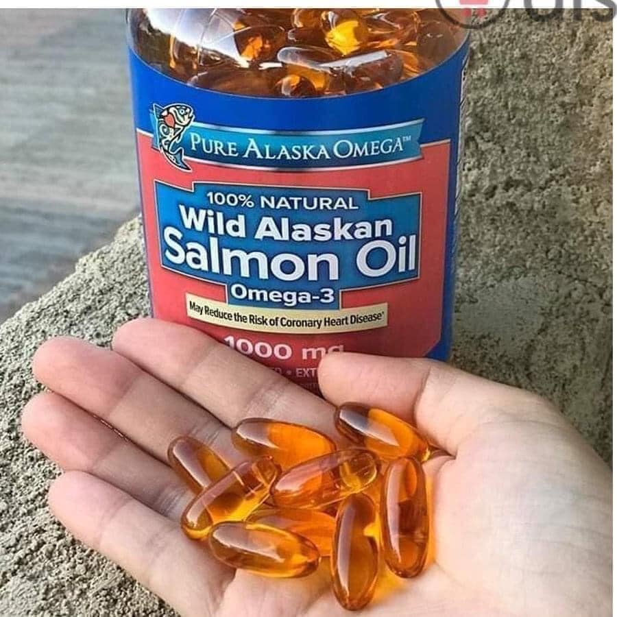 Viên Uống Dầu Cá Hồi Alaska Salmon Oil Omega 3 - 210 viên