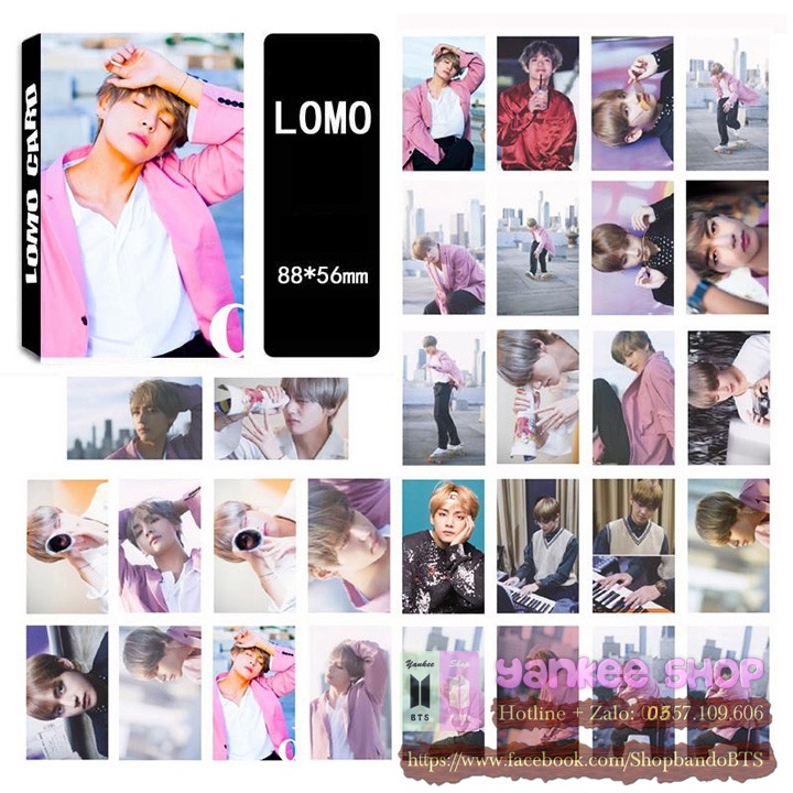 Lomo BTS Hình V Trong Dicon