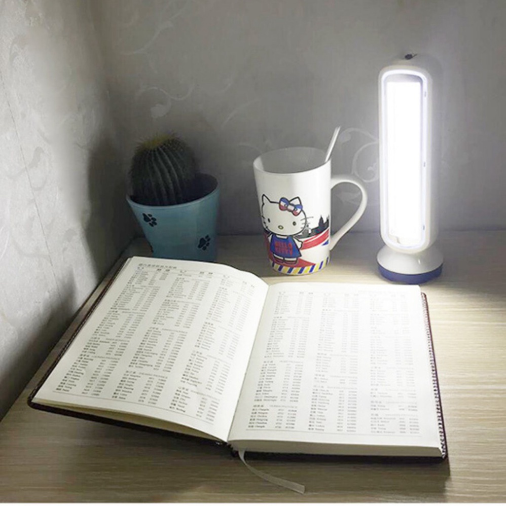 Đèn tích điện để bàn siêu sáng KENNEDE KN - 4316 .[Đèn pin 2 in 1]