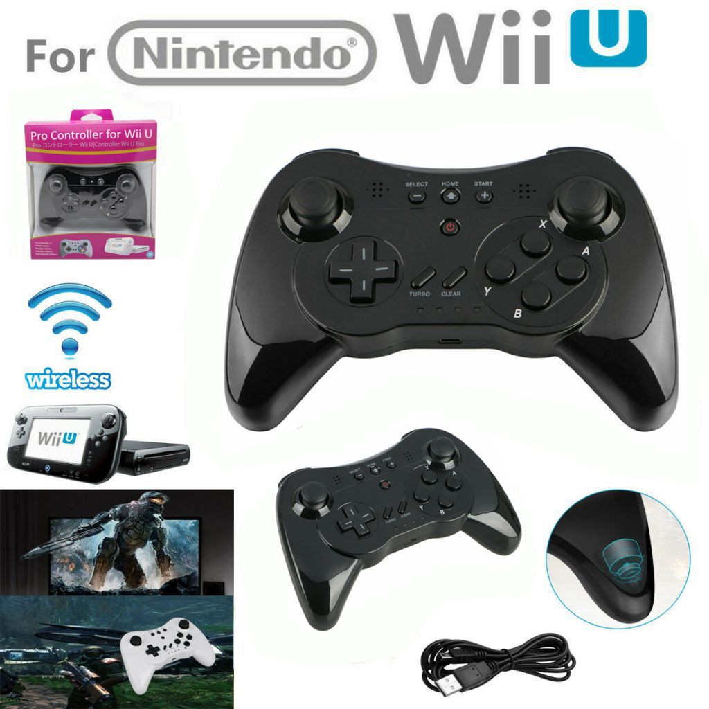 Tay Cầm Chơi Game Không Dây Chuyên Nghiệp Cho Nintendo Wii U