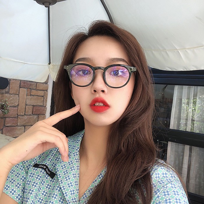 Mắt Kính Chống Bức Xạ Phong Cách vintage thời trang Hàn Quốc Cho Nữ | BigBuy360 - bigbuy360.vn