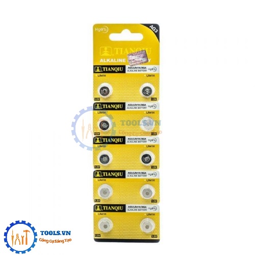 Pin Cúc Áo 1.5V AG3/LR41H/392A