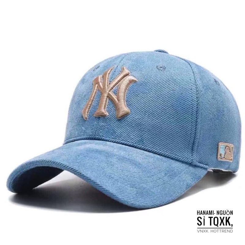 Mũ NY full tag, mũ lưỡi trai nam nữ form cứng cáp chất siêu đẹp