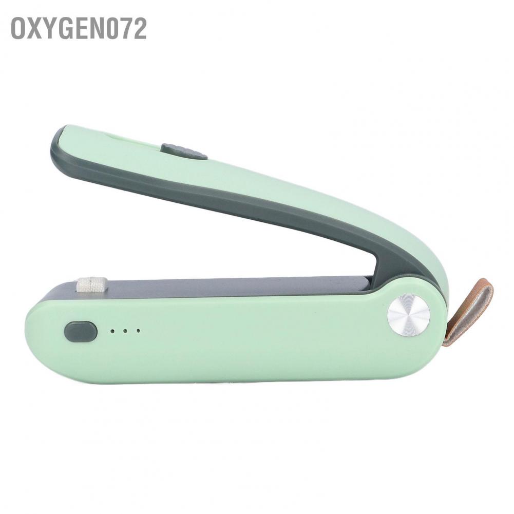 Oxygen072 Máy niêm phong thực phẩm mini Máy hàn miệng túi mini Thiết kế từ tính cầm tay nhỏ USB Sạc nhanh