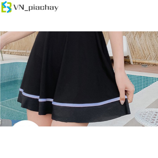 Đồ Bơi Một Mảnh Màu Trơn Phong Cách Thể Thao Cho Nữ | BigBuy360 - bigbuy360.vn