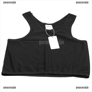 (PVN---NEW)Short Chest Breast Vest Breathable Buckle Binder Trans Lesbian Tomboy Cosplay