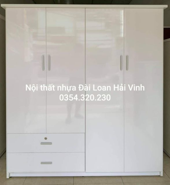 Tủ nhựa Đài Loan 4 buồng