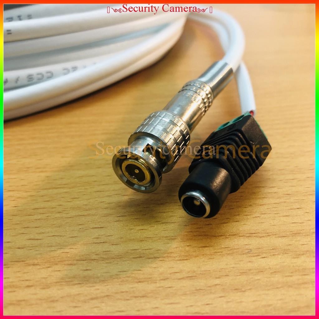 Cáp đồng trục liền nguồn SINO  chuyên dụng cho Camera, Analog, tín hiệu angten