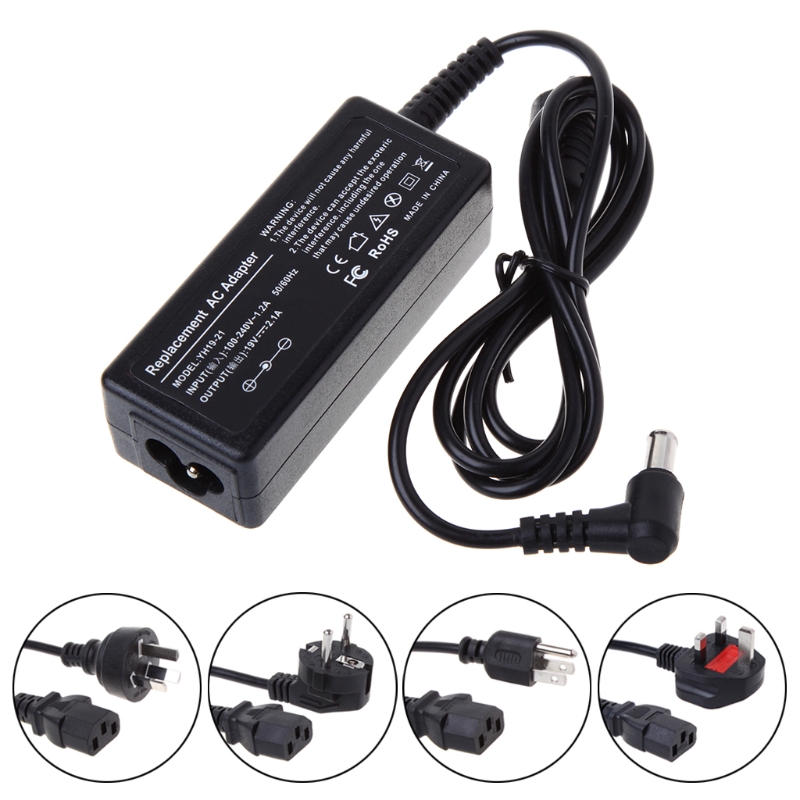 AC DC Power Supply Charger Adapter Cord Converter 19V 2.1A For LG Monitor LCD TV