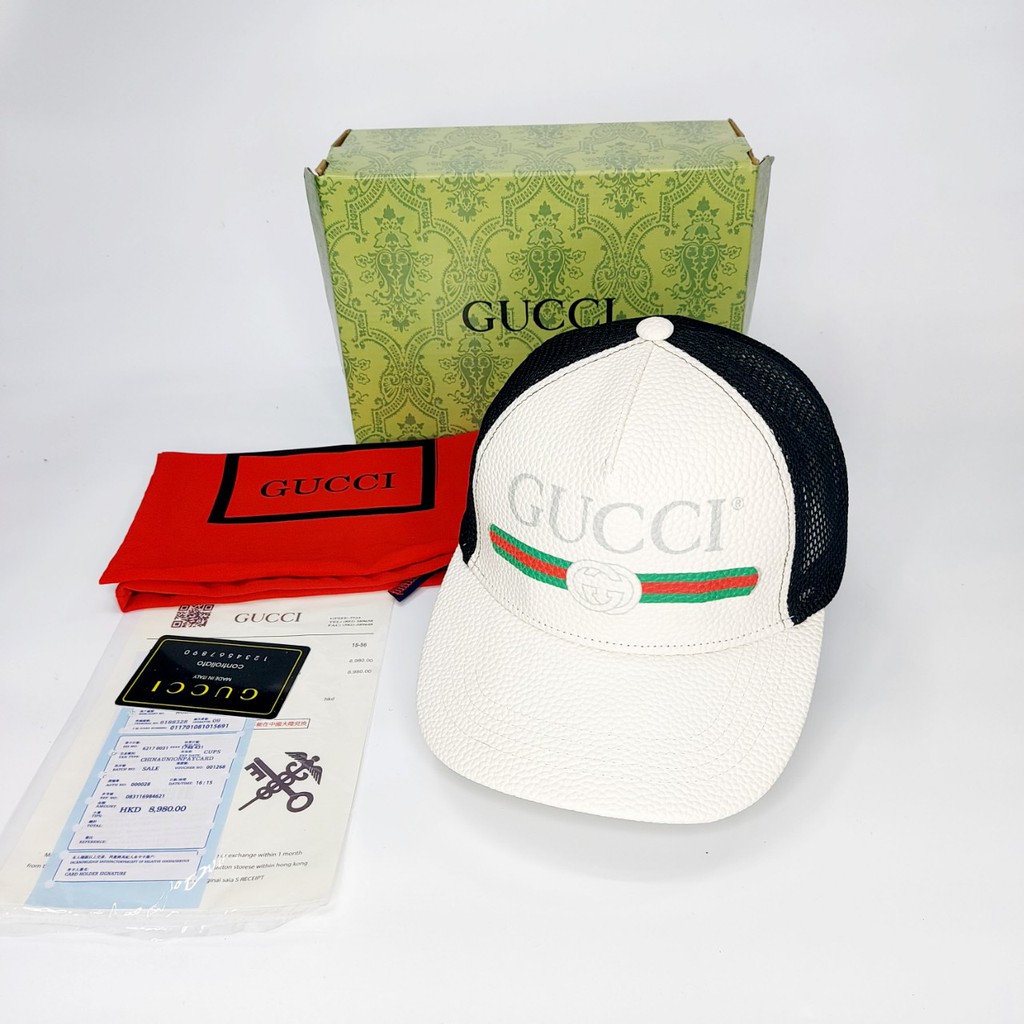 Mũ nón Gc da phối lưới da bê fullbox hộp