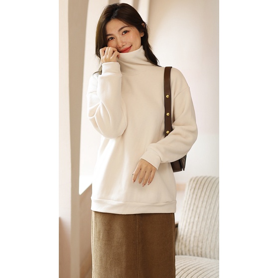 Áo nỉ dáng rộng êm mềm siêu ấm cho mùa đông- Bầu bí bon chen được Snugg Việt SNU2103 | BigBuy360 - bigbuy360.vn