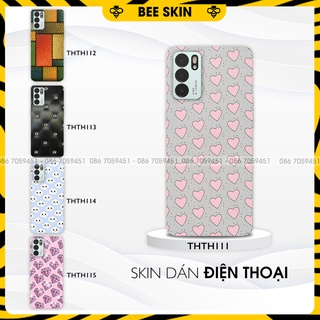 Skin Dán Cho Điện Thoại In Hình Hoạ Tiết Tổng Hợp Bộ 23 - Đã Cắt Sẵn, Inbox Mã Máy Cho Shop