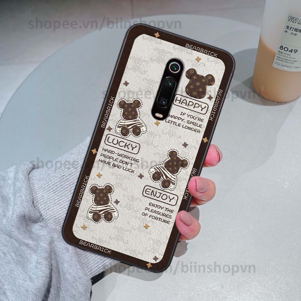 Ốp Xiaomi Redmi K20 / MI 9T hình gấu bear brick đẹp độc lạ, thời trang, cá tính