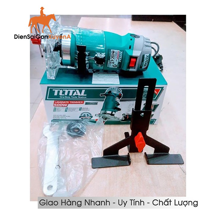 Máy phay mini cốt 6mm 33.500rpm 500W Total TLT5001 - Điện Sài Gòn Xuyên Á