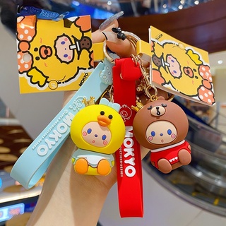 Móc khóa hình khỉ Alice xinh xắn sáng tạo