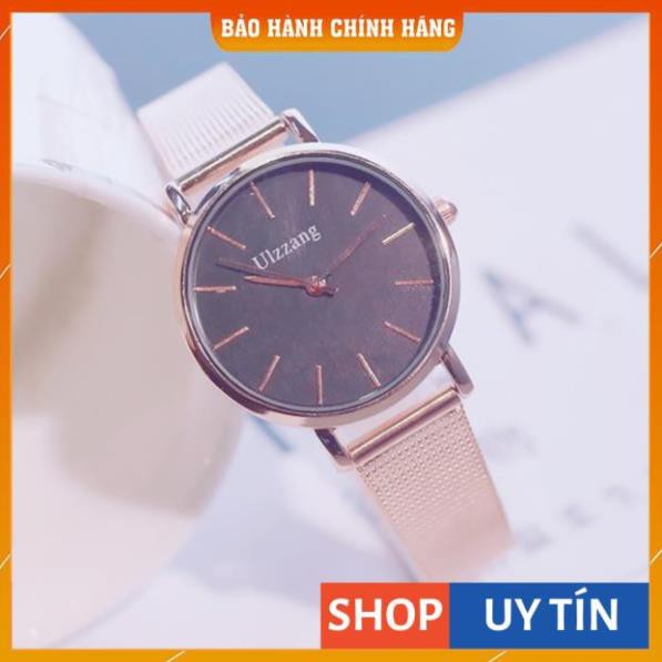 [CHÍNH HÃNG] Đồng hồ nữ Ulzzang dây nhuyễn mềm mỏng nữ tính