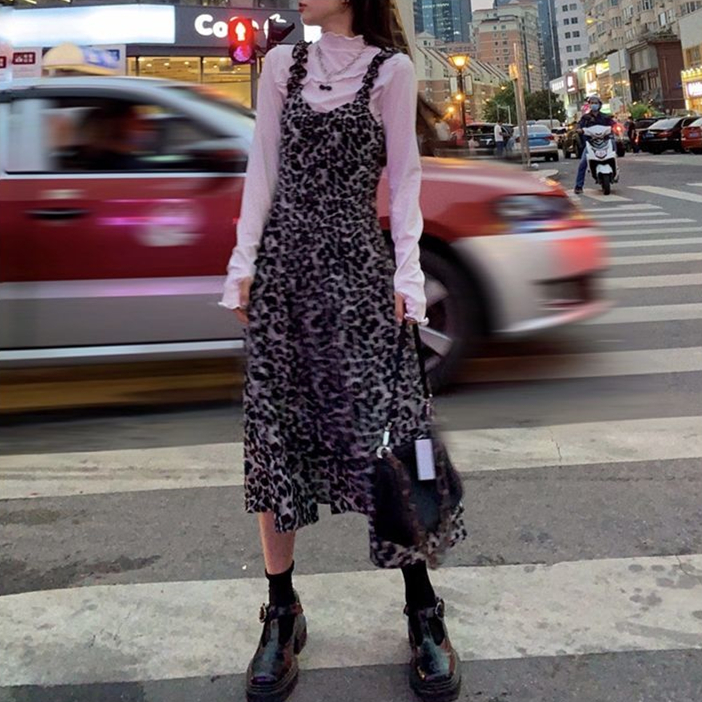 Đầm Nữ Hai Dây Họa Tiết Da Báo Thời Trang | BigBuy360 - bigbuy360.vn