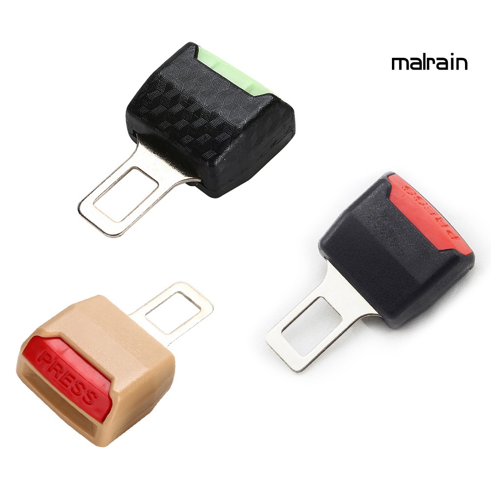 Chốt khóa dây đai an toàn dày dặn dạ quang cho xe ô tô