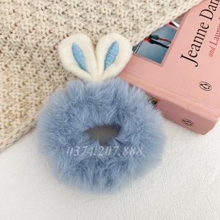 Dây buộc tóc, cột tóc Dây Buộc Tóc Phối Lông Xinh Xắn