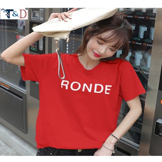 Áo thun nữ ronde trần doanh