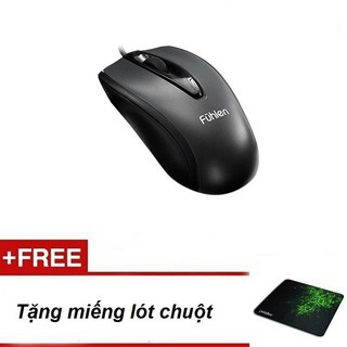 Chuột máy tính Fuhlen L102 tặng miếng lót chuột cao cấp