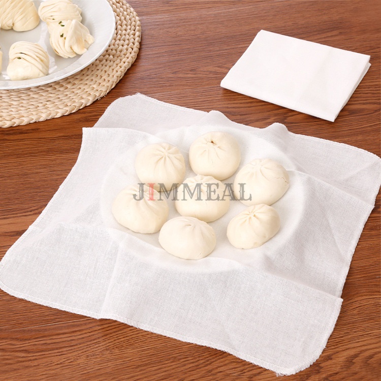 Khăn Vải Hấp Bánh Bao, Màn Thầu, Sủi Cảo, Khăn Cotton Lót Nồi Hấp Xuất Nhật Đa Năng Tái Sử Dụng Nhiều Lần