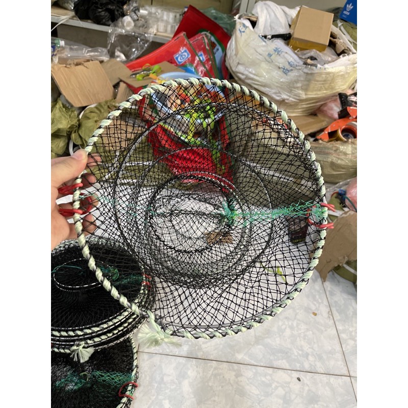 Lồng Lò Xo Dùng Bẫy Tôm Cua Lươn Trạch Ba Ba Hiệu Quả