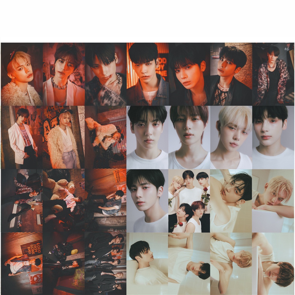 55ẢNH/BỘ Kpop TXT New Album Thursdays Child LOMO Card Photocards Freeze Photo Card