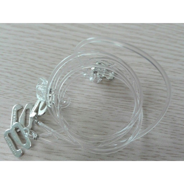 Dây áo ngực trong suốt sợi bún, dẹt siêu dai